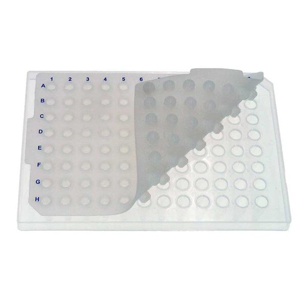 Sealing mat, peeled back